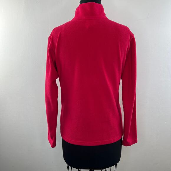 PATAGONIA Red Better Sweater Quarter-Zip Mock Neck Fleece Classic Size Medium M - Picture 6 of 9